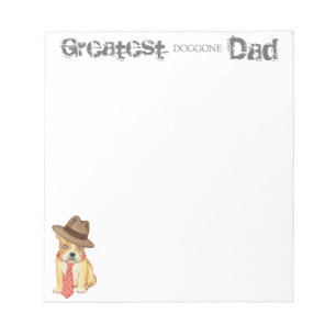 Bloc-note French Bulldog Papa