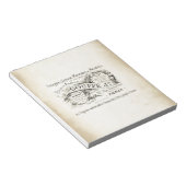 Bloc-note French Department Store Sign (Incliné)