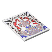 Bloc-note French Twist Hakuna Matata : Unique Mélange Cultur (Incliné)