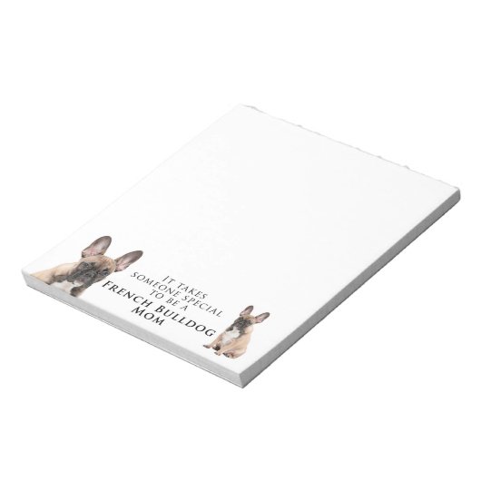 Bloc-note Frenchie Mom Note Pad (Tourné)