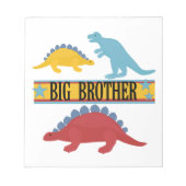 Bloc-note Frère de dinosaure (Devant)