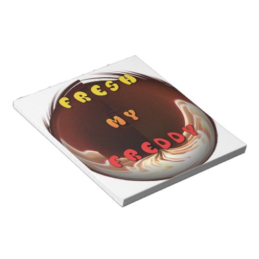 Bloc-note Fresh My Freddy Art Print (Incliné)