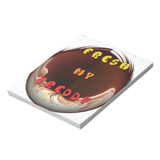 Bloc-note Fresh My Freddy Art Print (Tourné)