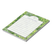 Bloc-note Fresque Green Abstrait Art Custom Idea List (Tourné)