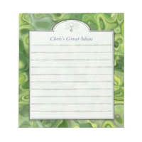 Fresque Green Abstrait Art Custom Idea List