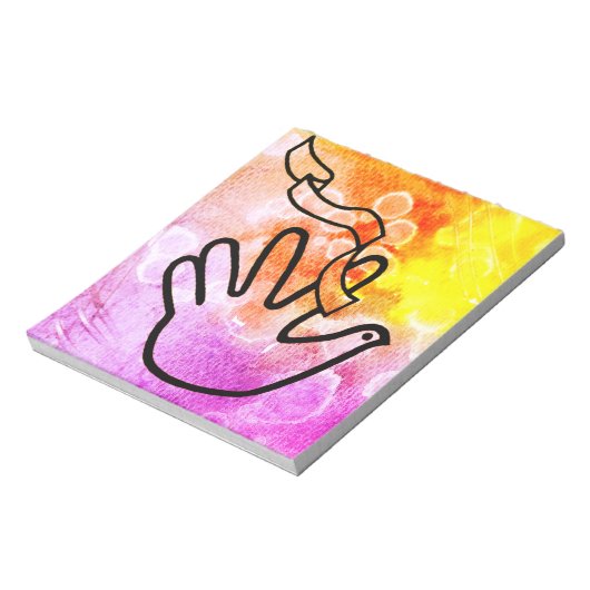 Bloc-note Friedenstaube mit Verband (Tourné)