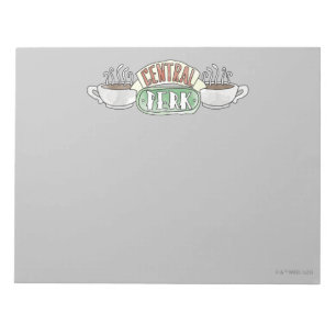 Bloc-note FRIENDS™ Logo aquarelle Central Perk