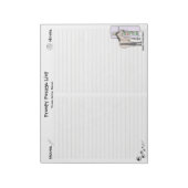 Bloc-note Frosty Forage House|Carnet de notes pour chevaux (Tourné)