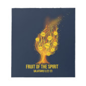Bloc-note Fruit de l'Esprit - Galates 5:22-23 (Devant)