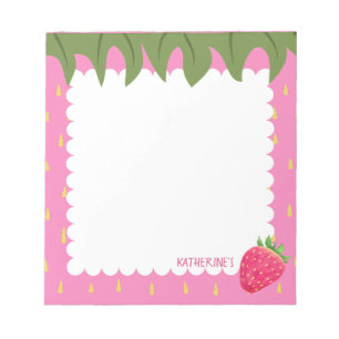 Bloc-note Fruit fraise