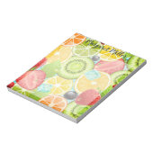 Bloc-note Fruit personnalisé (Tourné)