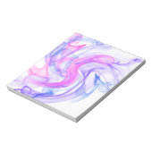 Bloc-note Fumée Abstraite sur l'eau (Tourné)