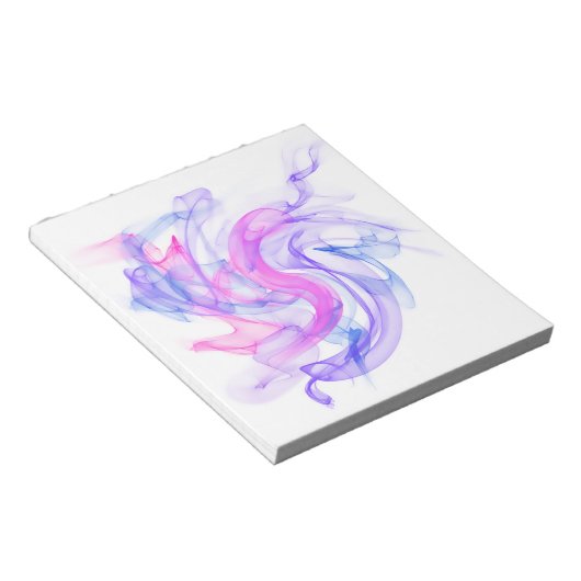 Bloc-note Fumée Abstraite sur l'eau (Incliné)