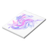 Bloc-note Fumée Abstraite sur l'eau (Tourné)