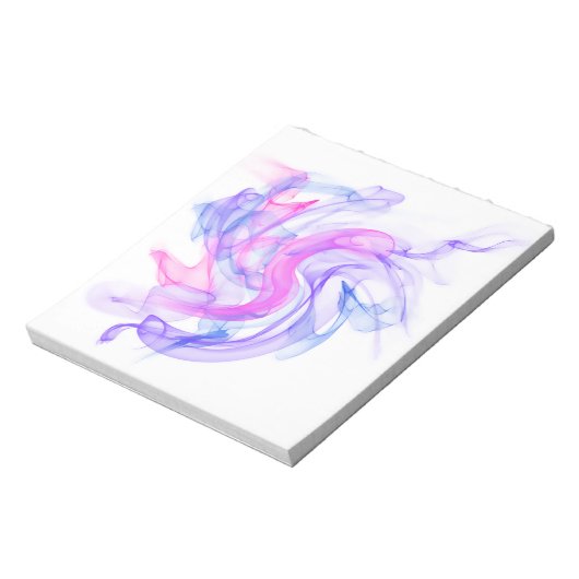Bloc-note Fumée Abstraite sur l'eau (Tourné)