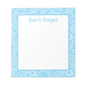 Bloc-note Fun Circle Pattern (Devant)