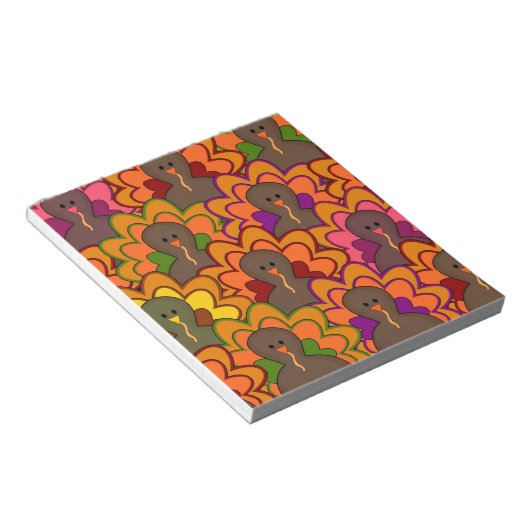 Bloc-note Fun Colorful Thanksgiving (Incliné)