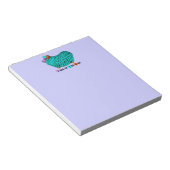 Bloc-note Funky Turquoise Ram chinois Année Zodiac Notepad (Incliné)