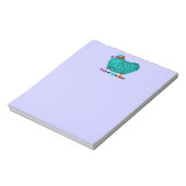Bloc-note Funky Turquoise Ram chinois Année Zodiac Notepad (Tourné)