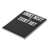 Bloc-note Funny Bbq Smoker Accessoire Pitmaster Papa Grillin (Tourné)