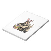 Bloc-note Funny Bigfoot Easter Egg Rock Sasquatch Easter Day (Tourné)