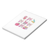 Bloc-note Funny Bunny Coquette Bow Rabbit Teacher Easter Ret (Tourné)