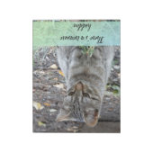 Bloc-note Funny Cat Photographie (Tourné)