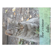 Bloc-note Funny Cat Photographie (Devant)