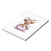 Bloc-note Funny Cow Easter Rabbit Cute Highland Cows Lover E (Tourné)
