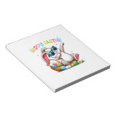 Bloc-note Funny Dabbing Bunny Easter Happy Easter for Boys G (Incliné)