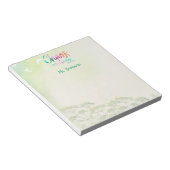Bloc-note Funny Enseignant Cadeau Chaos Coordinateur Personn (Incliné)