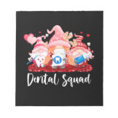 Bloc-note Funny Gnome Dental Squad Leprechaun Dentist (Devant)