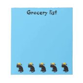 Bloc-note Funny Grocery List (Devant)