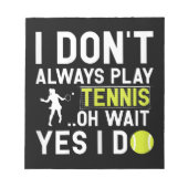 Bloc-note Funny Lover Player (Devant)