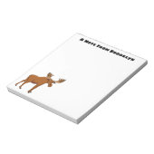 Bloc-note Funny moose (Tourné)