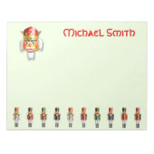 Bloc-note Funny Nutcracker Army (Devant)