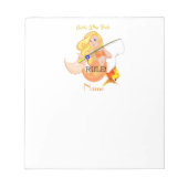 Bloc-note Funny Pêche Fille Sirène Thunder_Cove (Devant)