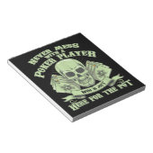 Bloc-note Funny poker | Never Mess With A Poker (Incliné)