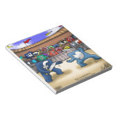 Bloc-note Funny Social Media Wars (Incliné)