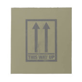 Bloc-note Funny this way (Devant)