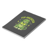 Bloc-note Fur-Ankenstein Drôle de Frankenstein Chien Hallowe (Tourné)