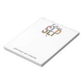 Bloc-note Futur personnalisé Empreinte de léopard de Patholo (Tourné)