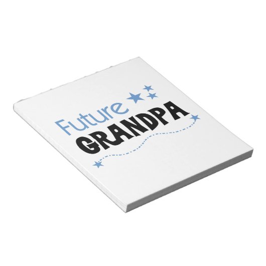 Bloc-note Futurs tee-shirts et cadeaux grand-pa (Incliné)
