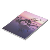 Bloc-note GA Jekyll Island, cimetière d'arbre sur la plage à (Tourné)