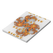 Bloc-note Galactique céleste ont une belle journée et une me (Tourné)