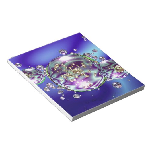 Bloc-note Galaxie bulle (Incliné)