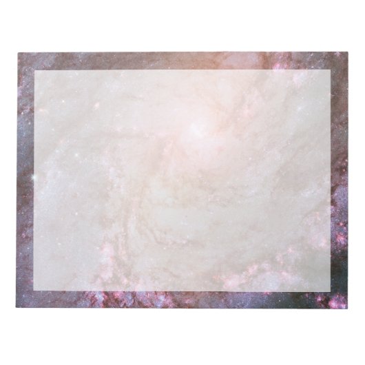 Bloc-note Galaxie Spirale M83, Ablaze Avec Formation Star. (Devant)