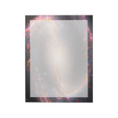 Bloc-note Galaxie Spirale Ngc 1300. (Tourné)