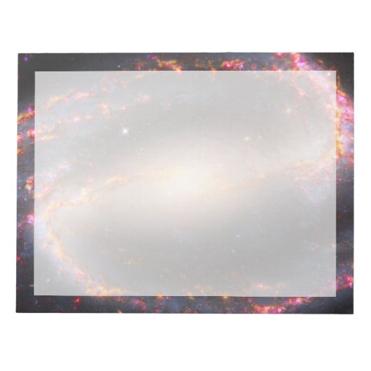 Bloc-note Galaxie Spirale Ngc 1300. (Devant)