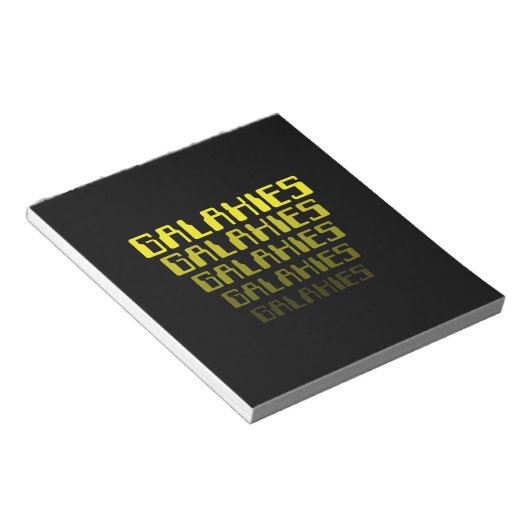 BLOC-NOTE GALAXIES GALAXIES GALAXIES GALAXIES GALAXIES GALAX (Incliné)